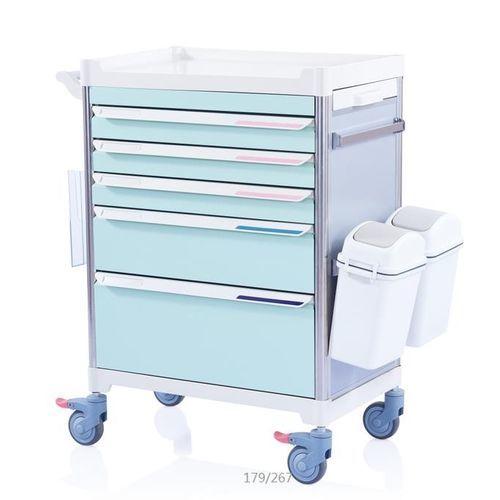 Carro médico - W3922 - Sichuan Yufeng Medical Equipment Co., Ltd. - de hospital / de medicamentos / para desechos