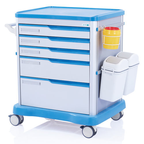 Carro médico - W3706 - Sichuan Yufeng Medical Equipment Co., Ltd. - de uso general / para desechos / para cuidados
