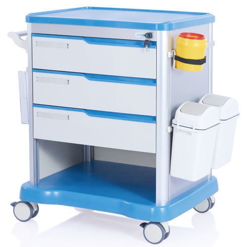 Carro médico - W3707 - Sichuan Yufeng Medical Equipment Co., Ltd. - de uso general / para desechos / para cuidados