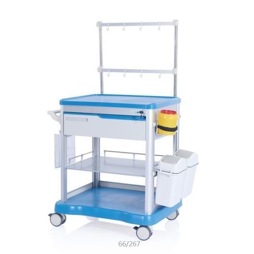 Carro médico - W3704 - Sichuan Yufeng Medical Equipment Co., Ltd. - para instrumental / para medicamentos / para desechos