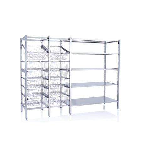 Estantería modular - P3906 - Sichuan Yufeng Medical Equipment Co., Ltd. - de farmacia / de esterilización / de acero inoxidable