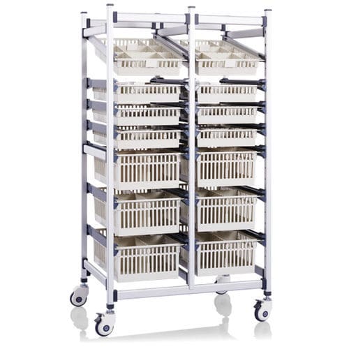 Estantería modular - P2604 - Sichuan Yufeng Medical Equipment Co., Ltd. - para cestas / de esterilización / de aluminio