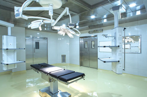 Sala de operaciones modular - Optima Plus - AMENSCO MEDICAL TECHNOLOGIES - de acero inoxidable
