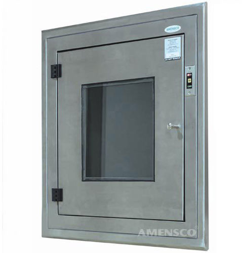 Cámara de transferencia para sala blanca - PB24Ele  - AMENSCO MEDICAL TECHNOLOGIES - de pared