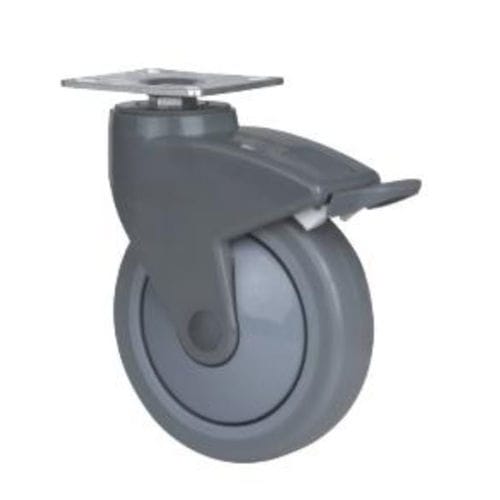 Rueda para cama de hospital - L51SPB-4 - Xinchen Caster Wheels - para carro médico / para camilla / con freno