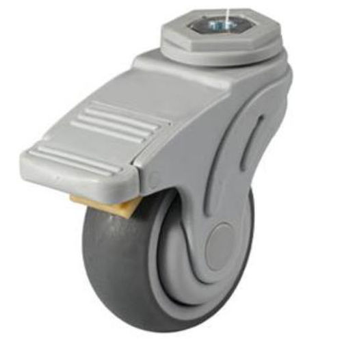 Rueda para cama de hospital - LN51BSB-3 - Xinchen Caster Wheels - para carro médico / para camilla / con freno