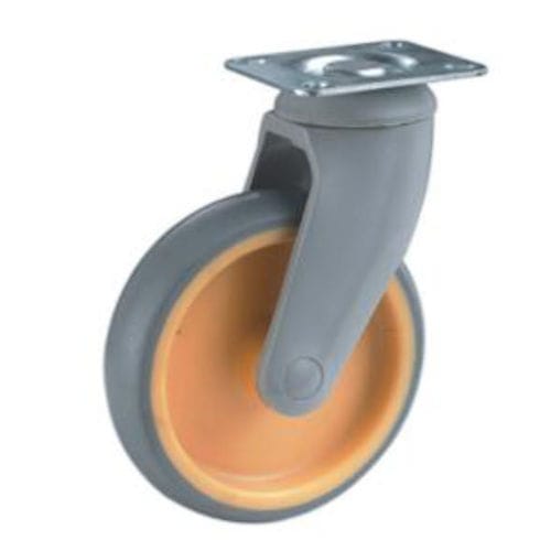Rueda para carro médico - P95SP-4 - Xinchen Caster Wheels - para cama de hospital / con freno / de poliamida