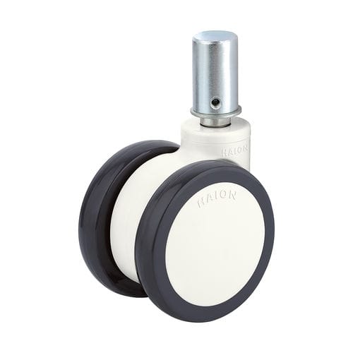 Rueda para carro médico - H322-6S075UNB - Haion Caster - para cama de hospital / giratoria