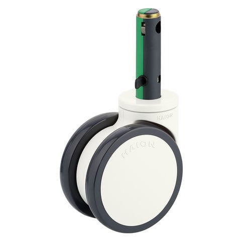 Rueda para cama de hospital - H366-1A150UNB(2FT) - Haion Caster - para carro médico / para mesa de operaciones / con freno