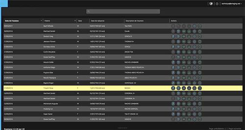 Software médico - Webdiffusion - NEHS DIGITAL - para imágenes médicas / de análisis / de gestión