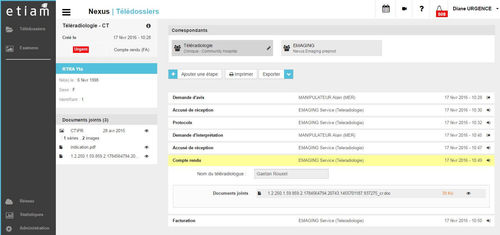 Software médico - NEHS DIGITAL - de radiología / de telemedicina / de gestión