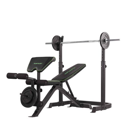 Banco de musculación ajustable - WB50  - Tunturi - con soporte para mancuernas