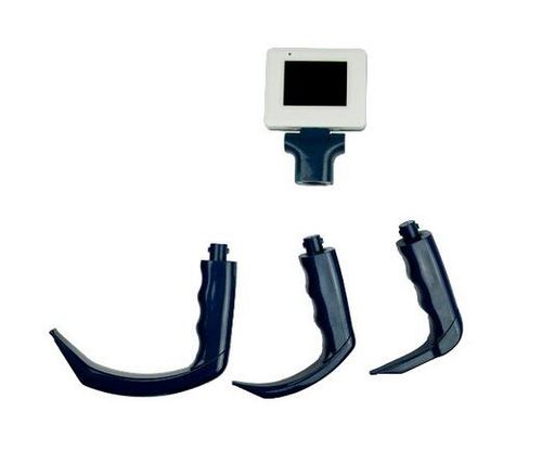 Videolaringoscopio pediátrico - Xohai Medica - de un solo uso / con hoja / con monitor de vídeo integrado