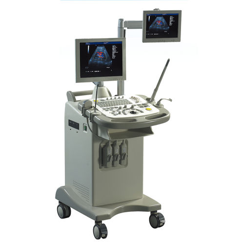Ecógrafo con soporte - KMD-6000P-1 - Wuxi Cansonic Medical - para ecografía ginecológica y obstétrica / doppler-color / blanco y negro