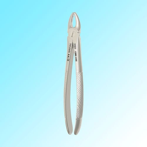 Fórceps de extracción dental para incisivos superiores - 1208-1102 - New Surgical Instruments Co. - tipo inglés