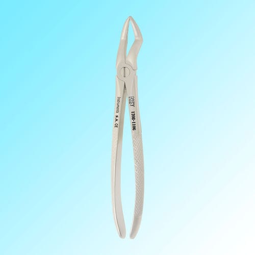 Fórceps de extracción dental para raíz dental - 1208-1106 - New Surgical Instruments Co. - tipo inglés
