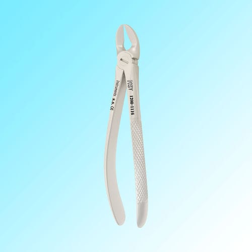 Fórceps de extracción dental para raíz dental - 1208-1116 - New Surgical Instruments Co. - para molares / tipo inglés