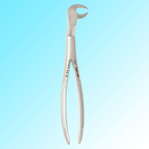 Fórceps de extracción dental para molares inferiores - 1208-1163 - New Surgical Instruments Co. - tipo inglés
