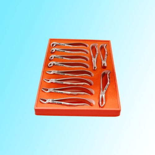 Kit de instrumentos para extracción dental - 1211-4100 - New Surgical Instruments Co.