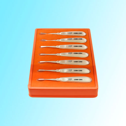 Elevador dental curvo - 1209-1300E - New Surgical Instruments Co.