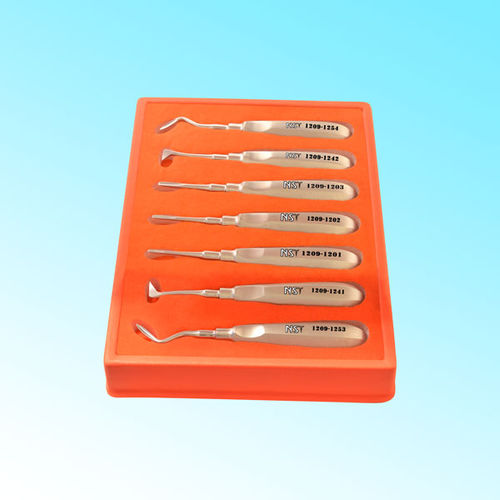 Luxador dental curvo - 1209-1300 - New Surgical Instruments Co. - de Flohr / de Seldin