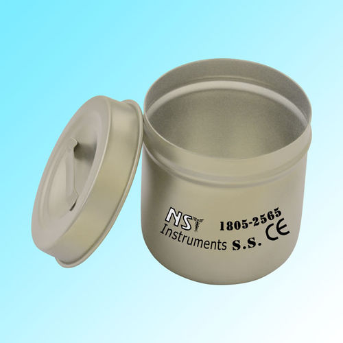 Tambor de esterilización para instrumental dental - 1805-2565 - New Surgical Instruments Co. - para apósitos / de acero inoxidable / no perforado