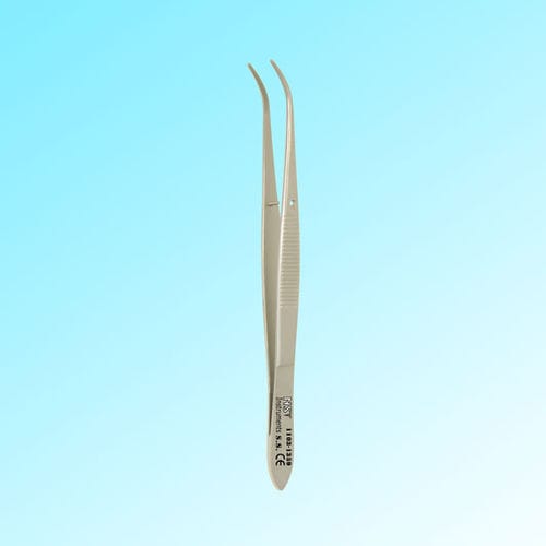 Pinza dental - 1103-1359 - New Surgical Instruments Co. - para apósitos / curva