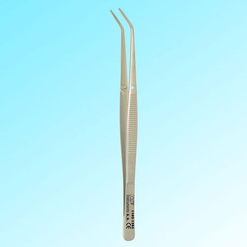 Pinza dental - 1103-1365 - New Surgical Instruments Co. - para apósitos / curva