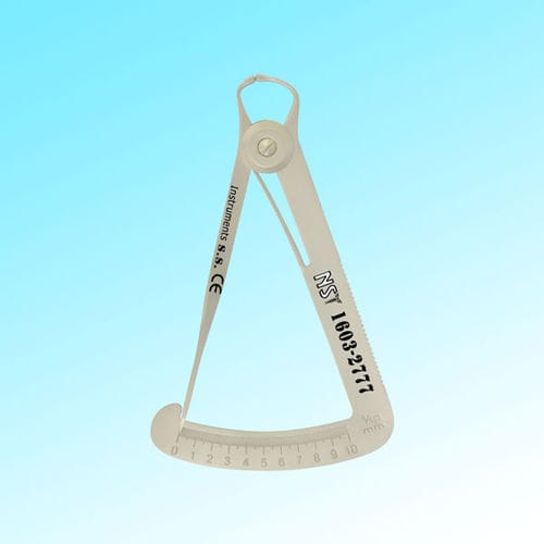 Calibrador para odontología -  1603-2777 - New Surgical Instruments Co. - de Iwanson / de Castroviejo / recto