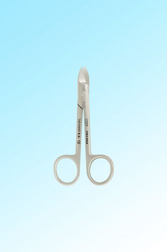 Tijera para corona - New Surgical Instruments Co. - para humanos / recta