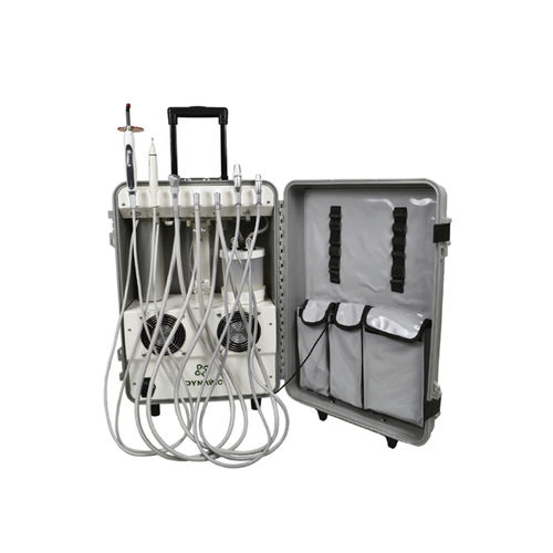 Unidad dental compacta - DU852 - Jiangsu Dynamic Medical Technology - portátil / móvil / con portainstrumentos