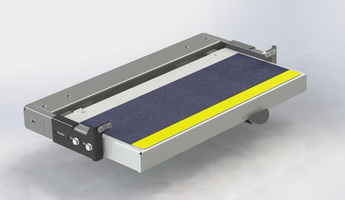 Plataforma elevadora para silla de ruedas - MSI series - Mariani Lift System - montada en vehículo