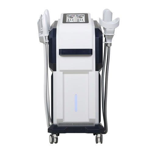 Unidad de body contouring con electroestimulación muscular - EMS Cryo 2 in 1 four handles - Beijing Sincoheren - unidad de body contouring por impulsos magnéticos / unidad de criolipólisis / en carro