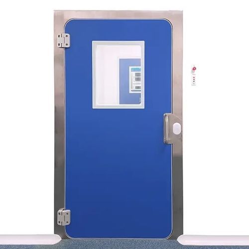 Puerta de aislamiento - GASKET - Albian Group - para sala blanca / pivotante / de acero inoxidable