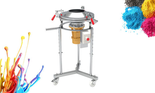 Tamizadora circular - CENTAURO - FILTRA VIBRACION - compacta / con ruedas / para preparación de pruebas