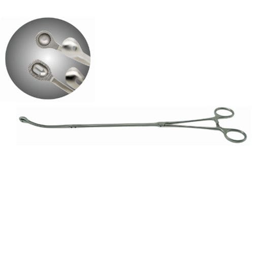 Pinza quirúrgica - 814.635.02J - Zhejiang Geyi Medical Instrument - toracoscópica / para prensión de tejidos / abrazadera