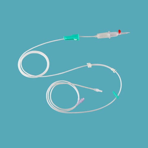 Set de perfusión sanguínea - IVP-062 - Taizhou Safefusion Medical Instruments - con cámara de goteo / con conector en Y / con grifo