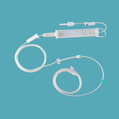 Set de perfusión con cámara de goteo - IVP-024 - Taizhou Safefusion Medical Instruments - con conector en Y / con grifo / con componentes sin látex