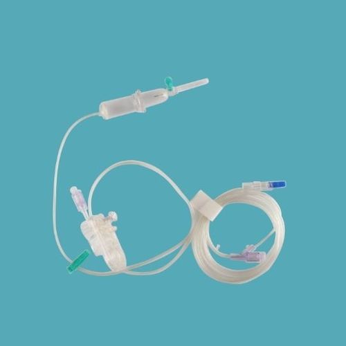 Set de perfusión de polietileno - 14017 - Taizhou Safefusion Medical Instruments - con cámara de goteo / con conector en Y / con filtro para prevenir la contaminación de partículas
