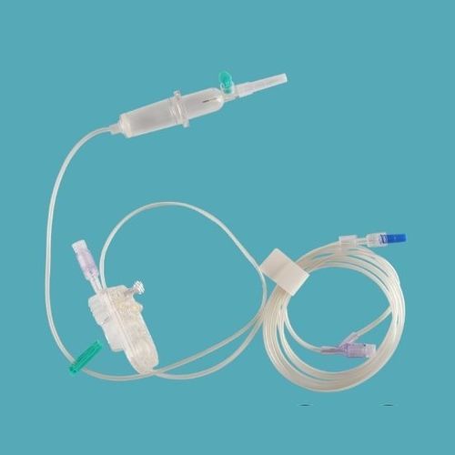 Set de perfusión policloruro de vinilo - 14024 - Taizhou Safefusion Medical Instruments - con cámara de goteo / con conector en Y / con filtro para prevenir la contaminación de partículas