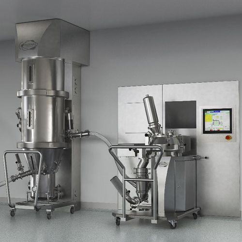 Granuladora para la industria farmacéutica - CCS 10-80 RC - Diosna Dierks und Söhne - piloto / secador