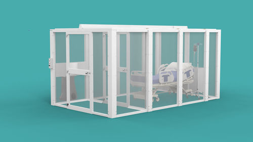 Sala de aislamiento para el aislamiento de infecciones transmitidas por el aire - ISOLA - MITEC - de biocontención