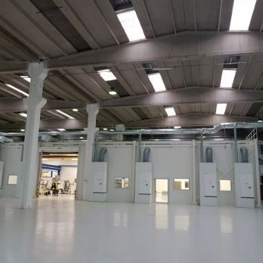 Sala blanca para la industria farmacéutica - MITEC - modular