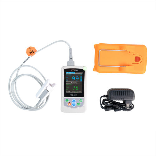 Pulsioxímetro portátil de mano - UT100 - AvantSonic - médico / alimentado por batería / con sensor separado