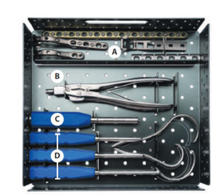 Kit de instrumentos para traumatología - HankilTech Medical