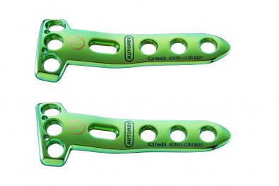 Placa de osteotomía para tibia - HTO  - HankilTech Medical - porción proximal / porción medial / bloqueada