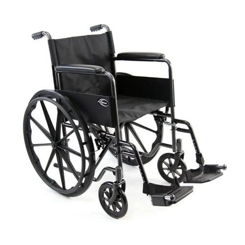Silla de ruedas manual - LT-800T - Karman Healthcare - de exterior / de interior / con reposapiernas
