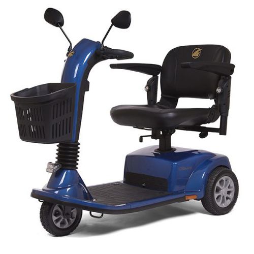 Scooter para movilidad reducida eléctrico - GC340 - Golden Technologies - bariátrico / 3 ruedas / con cesto