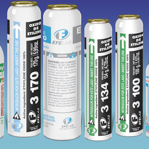Cartucho de filtro de cartucho - 1 series - EFELAB SRL - para líquido / de gas / para contenedores de esterilización