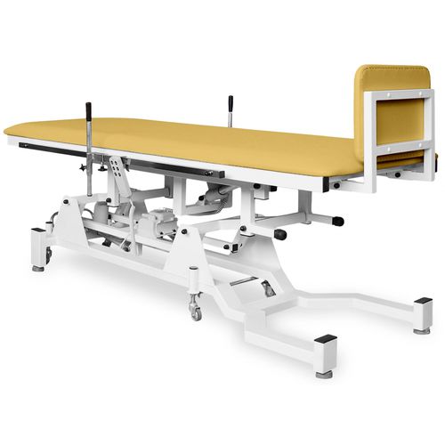 Mesa de verticalización 1 sección - NSR P E - Juventas - para terapia / eléctrica / con ruedas